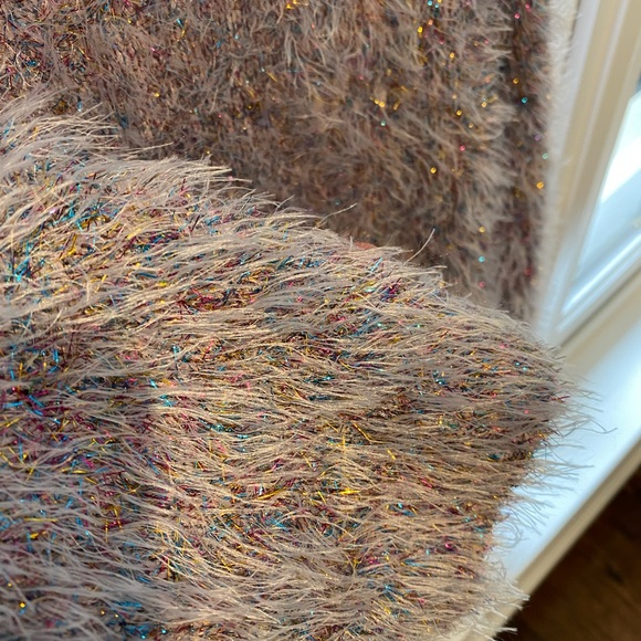 Fun, Fuzzy n’ Sparkly *NWT* Sweater Dress 💜 - Picture 3 of 5